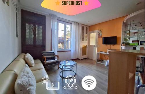 Vigneux-sur-Seine House | Chambre Villa Virginie Confort, Cuisine équipée, WiFi Parking jardin, Idéal couple, famille ou télétravail, Accès rapide Paris, Aéroport d'Orly