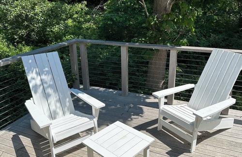 Edgartown Cottage | Chappy Cottage designed for the vacationer. Patio, outdoor shower, grill