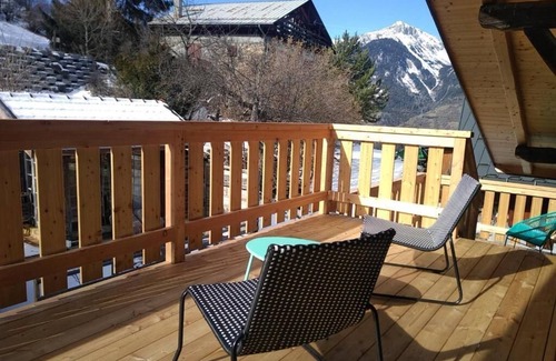 Aime Ski Chalet | Character chalet in a small hamlet 5 minutes from the slopes