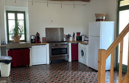 Barjac House | Character house, Mas du 17è,quiet,private pool 9x4,5m,air-conditioned,near Uzes