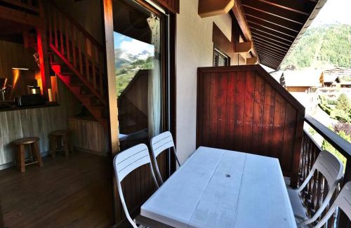 Le Grand-Bornand Apartment | Charmant 2 pièces + mezzanine, 42m², 4 pers, balcon sud, proche commerces et ski bus au Grand-Bornand - FR-1-458-155