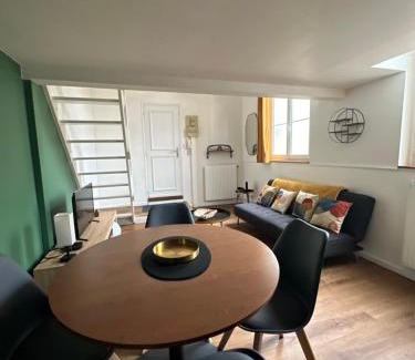 Quartier Pasteur Apartment | Charmant Duplex Rouen Centre