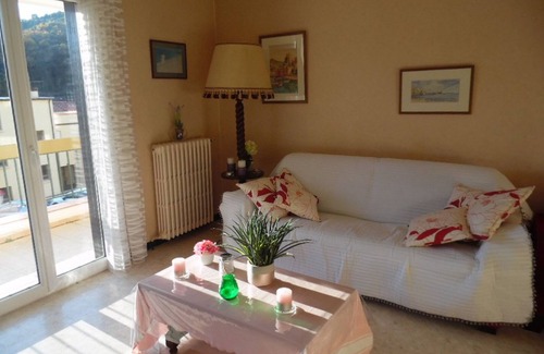 Amelie-les-Bains-Palalda Apartment | Charming F2 Apartment with Terrace, Parking & WIFI - Pet-Friendly - Near City Center & Thermes