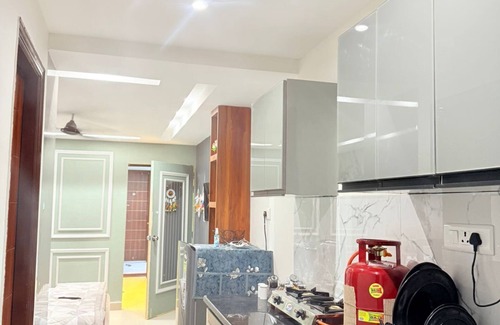 Zirakpur Apartment | Charming 1-bedroom apartment with WiFi, AC in wonderful Zirakpur
