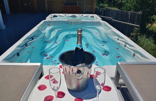 Kyle Hotel | Charming 1 bedroom casita with private pool & hot tub.