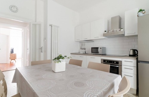 Tricolore Apartment | Charming 105 sqm apartment, accommodating up to 5 people, located on the first floor of a building with an elevator (NOT wheelchair accessible).The property is located in the Risorgimento district, a well-served residential area just steps from Milan's c