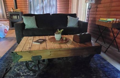 Phoenix Lake-Cedar Ridge Cabin | Charming 2-bedroom cabin in Sonora with WiFi and ACnWith private lake n