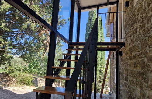 Oprtalj Cottage | Charming 2-bedroom cottage with swimmingpool in welcoming Oprtalj with WiFi, AC