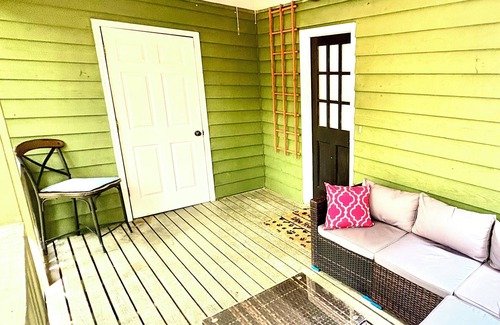 Macon House | Charming 2-bedroom house in tranquil Macon with AC. Pets welcome.