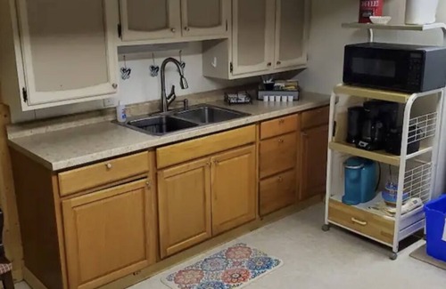Arnolds Park Apartment | Charming 2-bedroom basement apartment in wonderful Arnolds Park