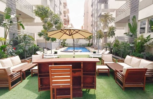 6th of October City Apartment | Charming 2-bedroom apartment in pleasant First 6th of October with AC