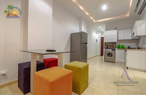 Al Ahyaa Apartment | Charming 2-bedroom apartment in gorgeous Red Sea Governorate with AC