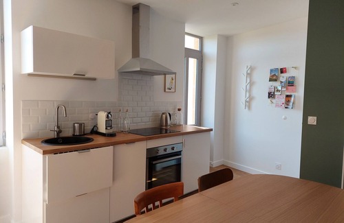 Charlieu Apartment | Charming 2-room apartment in the Abbey district of Charlieu
