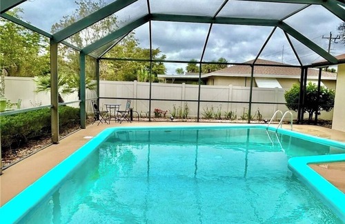 Lochmoor Waterway Estates House | Charming 3-bedroom house in lovely North Fort Myers with pool