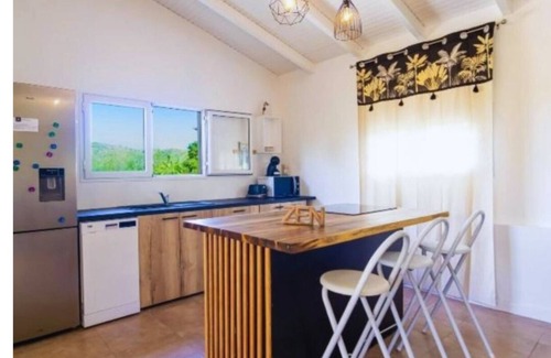 Sainte-Anne Villa | Charming 3-bedroom villa, AC in welcoming Sainte-Anne with pool exposed