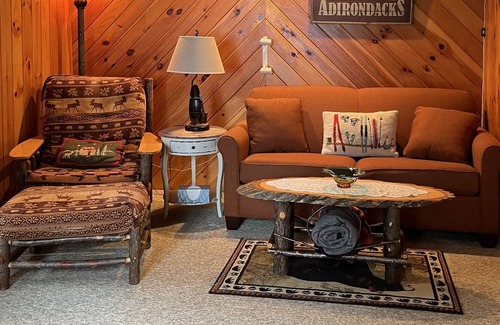 Lake Pleasant Ski Chalet | Charming Adirondack Lake Front Chalet