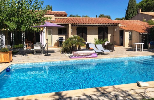 Bormes-Les-Mimosas Villa | Charming air-conditioned villa with swimming pool 5 minutes from La Favière beach - Bormes
