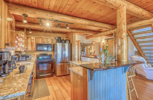 Pagosa Springs House | Charming Cabana Dichoso: Hot Tub, Game Room, Private Pond, Pet-Friendly and Stunning Mountain Views!
