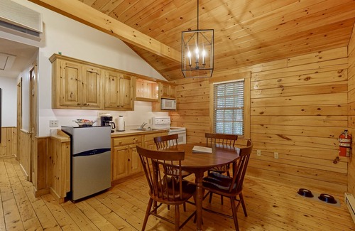 Northport Cabin | Charming cabin getaway with firepit, kitchen, WiFi & nature at your door