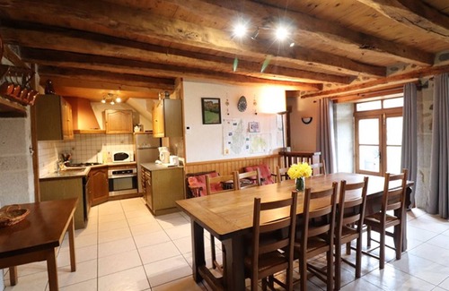 Thiezac Cottage | Charming Cottage in Auvergne's Volcano Park with Fireplace and Garden