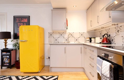 Old Town Apartment | Charming Home with Patio Nearby the Castle
