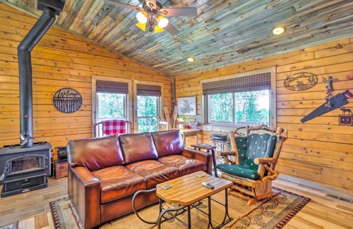 Indian Mountain House | Charming Jefferson Retreat with Deck and Grill!