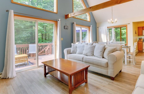 Wallenpaupauk Lake Estates House | Charming Lake Ariel Home w/ Deck + Community Perks