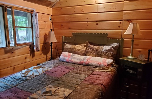 Brooks Cabin | Charming Lake front 2-bedroom cabin in delightful Brooks 6 miles from ocean