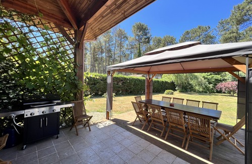 Lit-et-Mixe Villa | Charming Landaise villa at the edge of the forest for assured tranquility