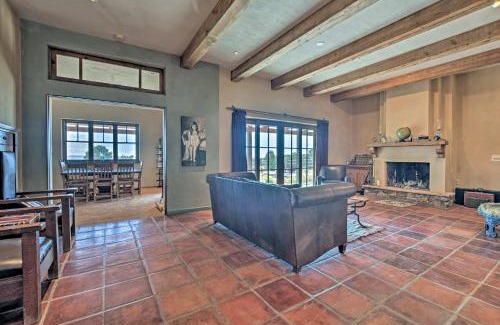 Cerrillos House | Charming Mountain Estate with Views and Fire Pit!