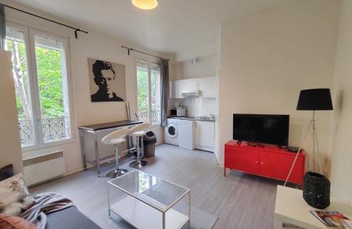 Louis Bertrand-Mirabeau-Semard Apartment | Charming Parisian studio!