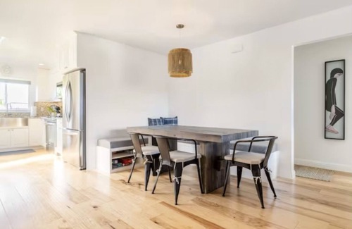 Opal Cliffs House | Charming Pleasure Point Home-1 Block from Private’s Beach w Hot Tub & Bikes