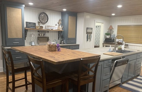 Bee Branch House | Charming, quiet lake front home with two decks, fire pit, and amazing views