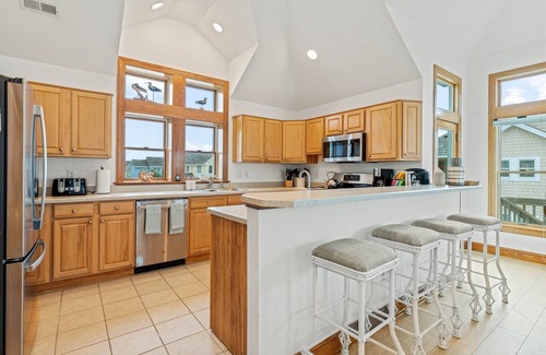 Nags Head House | Charming Semi-Oceanfront, Hot Tub, Waveski, Pets Fully Loaded, Arcade