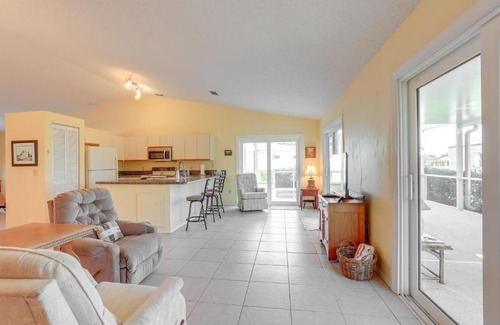 Port Saint Lucie House | Charming St Lucie River Retreat with Pool and Dock!
