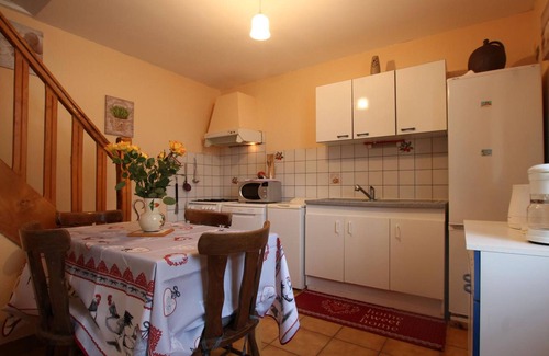 Surville Cottage | Charming Stone House with Garden Near Surville's Protected Beaches