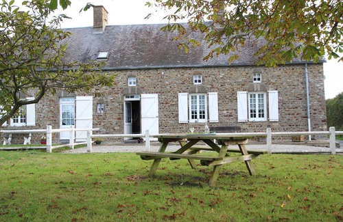 Surville Cottage | Charming Stone House with Garden Near Surville's Protected Beaches