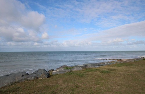 Surville Cottage | Charming Stone House with Garden Near Surville's Protected Beaches