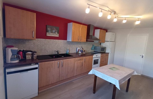 Auderville Cottage | Charming Stone House with Private Bathrooms, Fireplace, and South-Facing Terrace in La Hague