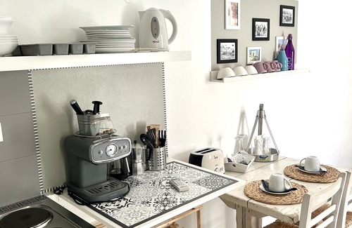 Paros Apartment | Charming Studio with 14sq terrace in Parikia: 300 meters from Livadia beach