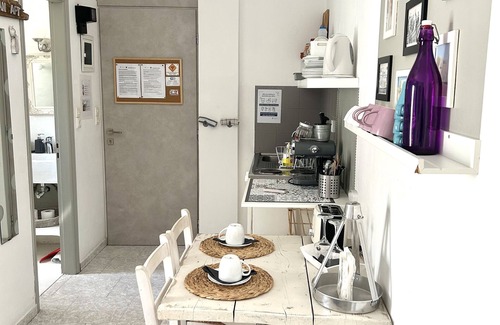 Paros Apartment | Charming Studio with 14sq terrace in Parikia: 300 meters from Livadia beach