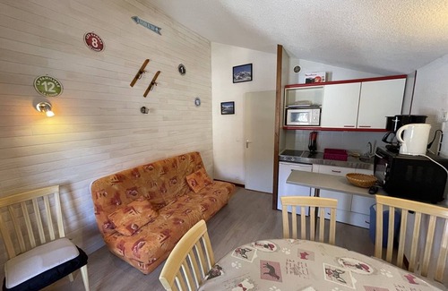 Laveissiere Apartment | Charming T2 cabin in Le Lioran, southeast balcony, 4 people