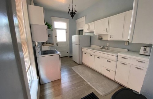 Logansport Apartment | Charming Victorian steps from downtown Logansport.