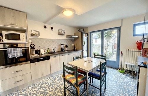 Jullouville House | Charming Villa, 250m from Beach, Enclosed Garden, Near Town Center