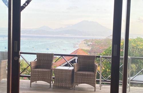 Lembongan Island Villa | Charming villa with WiFi and AC in enchanting Nusa Lembongan OCEAN VIEW