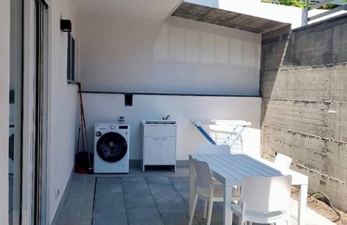 Sant'Alessio Siculo Apartment | Charming Waterfront Apartment near Toarmina in pleasant Sant'Alessio Siculo