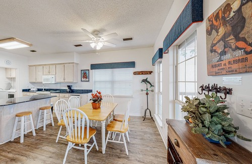 Ono Island House | Charming waterfront home with lovely views, grand deck & inviting interior