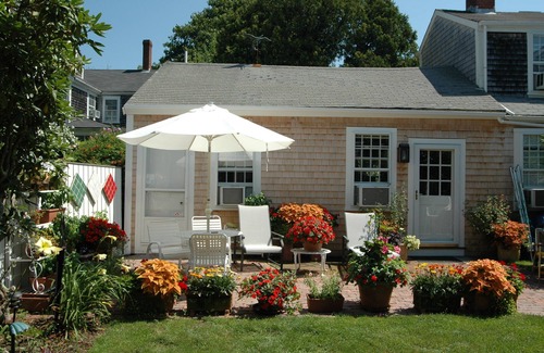 Nantucket Town House | Charming White Unit - King Bed and Private Bath