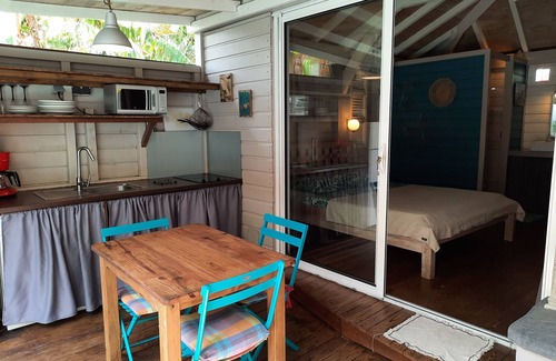 Le Diamant House | Charming Wooden Bungalow, 100m from the Beach, private pool