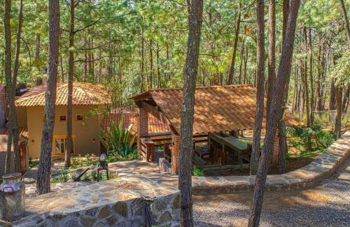 Mazamitla House | Chateaux de mi Sierra Encantada - Cabaña privada y acogedora de 3 habitaciones en Mazamitla, Jal para 10-13 Personas